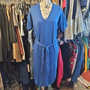 Lacoste Deep Blue Cotton Apparel